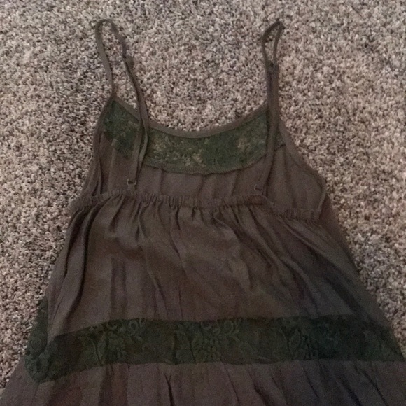 Tobi green shift dress - Picture 3 of 3